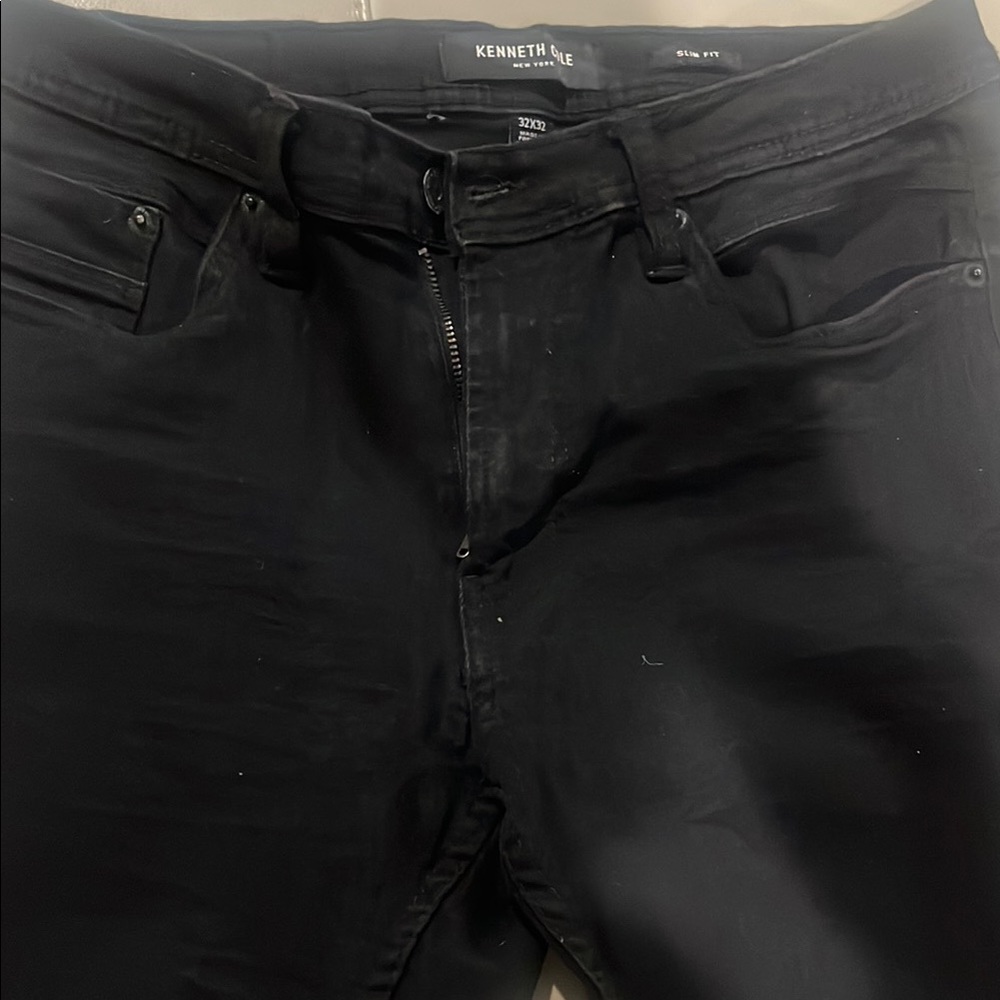 Kenneth Cole Men's Black Jeans